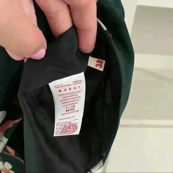 Marni Silk Floral Neck Tie Top - Picture 6 of 6